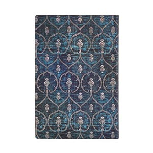 CUADERNO PAPERBLANKS FB8097-8 TAPA BLANDA TERCIOPELO AZUL
