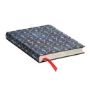 CUADERNO PAPERBLANKS FB8097-8 TAPA BLANDA TERCIOPELO AZUL