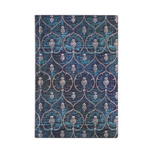 CUADERNO PAPERBLANKS FB8097-8 TAPA BLANDA TERCIOPELO AZUL