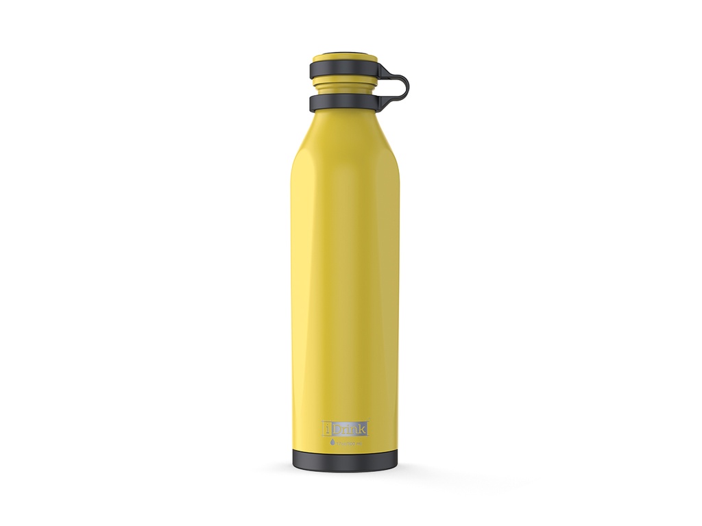 BOTELLA iDrink ID8007 TERMICA 500 ML B-EVO GIALLO MICHELANGELO