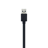 HUB AISENS A106-0399 USB 3.0 TIPO A/M-4 X TIPO A/H NEGRO 30 CM.