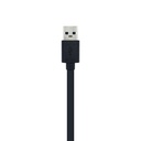 HUB AISENS A106-0399 USB 3.0 TIPO A/M-4 X TIPO A/H NEGRO 30 CM.
