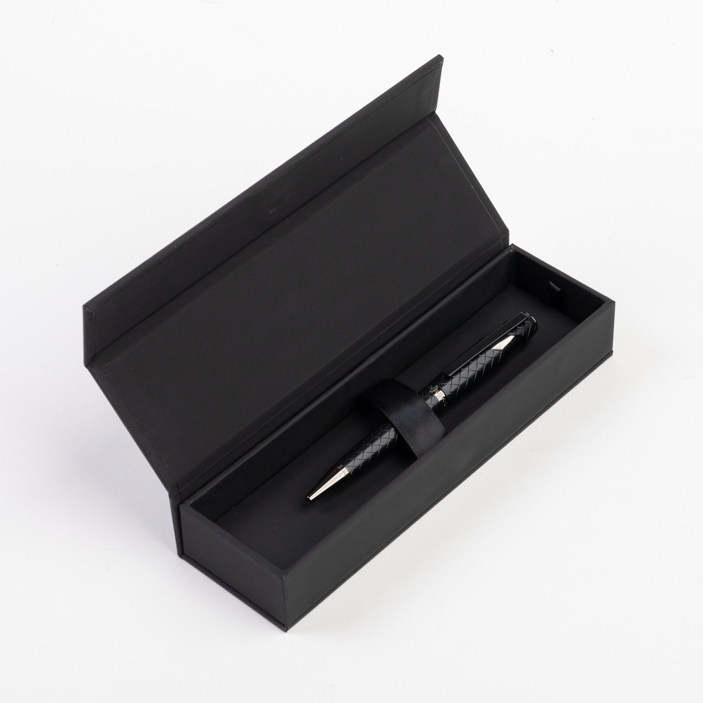 BOLIGRAFO HUGO BOSS HSS2524A CHEVRON BLACK