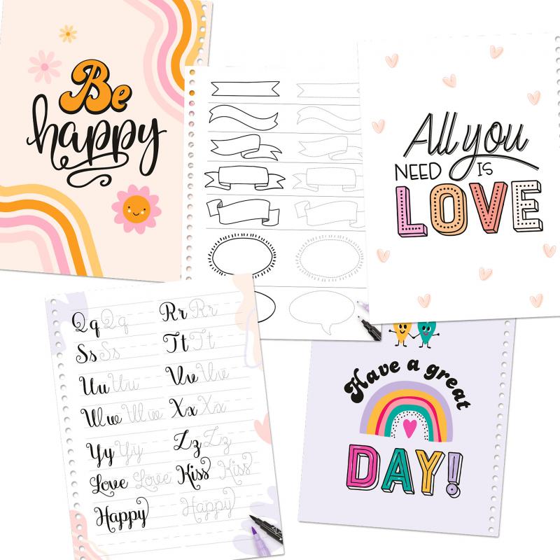 TOPModel 0012158  SET DE HAND LETTERING