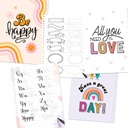 TOPModel 0012158  SET DE HAND LETTERING