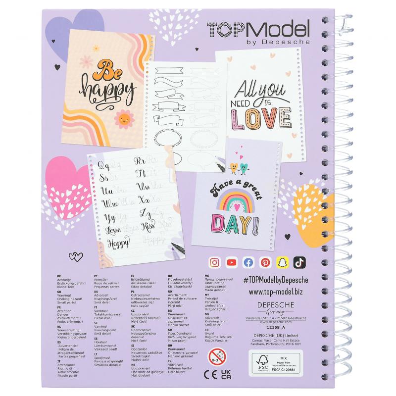 TOPModel 0012158  SET DE HAND LETTERING