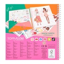 TOPModel 0012288 CUADERNO CON CALCOMANÍAS DRESS ME UP