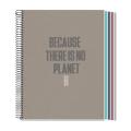 CUADERNO MR MR6145 NB4. A4 120 CL. RECICL. GRIS ECOALF