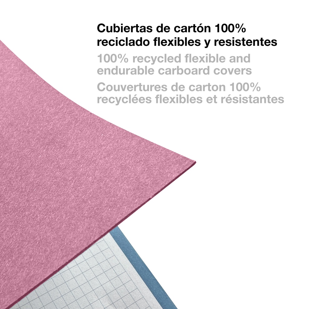 CUADERNO MR46885 NB1 A4 80 CLA 90G BE ECO ROSA