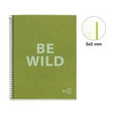 CUADERNO MR46883 NB1 A4 80 CLA 90G BE ECO OLIVA
