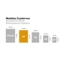 CUADERNO MR46882 NB1 A4 80 CLA 90G BE ECO ESMERALDA