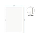 RECAMBIO MR7423 NOTEBOOK 1 A4 100h 70gr 4 TALADROS CUADRIC.5x5 GRIS