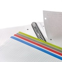 CUADERNO MR 47142 NOTEBOOK 4 micro.tapa PP A5 140h CUADRIC.5x5 BASIC NEGRO