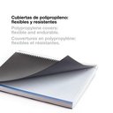 CUADERNO MR42007 NOTEBOOK 8 micro.tapa PP A5 200h 70g CUADRIC.5x5 NEGRO