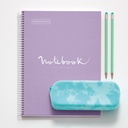 CUADERNO MR46055 NB-1 A4 80 CLA 90G EMOTIONS LAVANDA 5X5