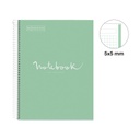 CUADERNO MR46050 NB-1 A4 80 CLA 5X5 90G EMOTIONS MENTA