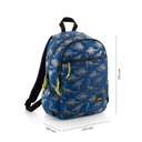 MOCHILA MR16445 TRIPLE LISBOA RECICL.WILD DINO