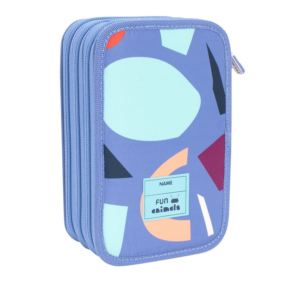 PLUMIER MILAN 081364FAB CONT.3 PISOS FUN ANIMALES AZUL