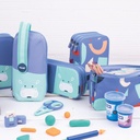 PLUMIER MILAN 081364FAB CONT.3 PISOS FUN ANIMALES AZUL