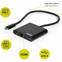 PORT CONNECT AC901909 DOCKING 1x4K TRAVEL TYPE C PD 85W