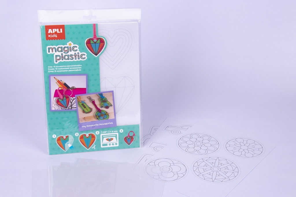 BOLSA APLI 15175 PLASTICO MAGICO TRANSP. 4 H
