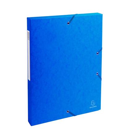 CARPETA PROYECTOS EXACOMPTA 50300E EXABOX CARTULINA LUSTRADA NATURE FUTURE A4+ GOMAS 2,5 cm SURTIDO