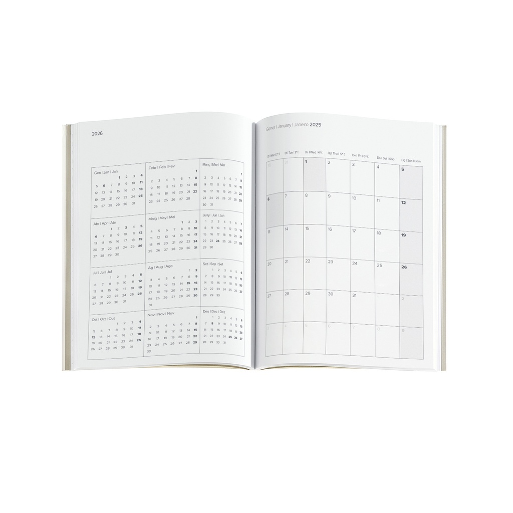AGENDA MR33334 JOURNAL D/P-CAT LUXOR FLX.NEGRO25