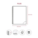 AGENDA MR34481 ESPIRAL PLUS S/VV-CAT CITY GRIS 25