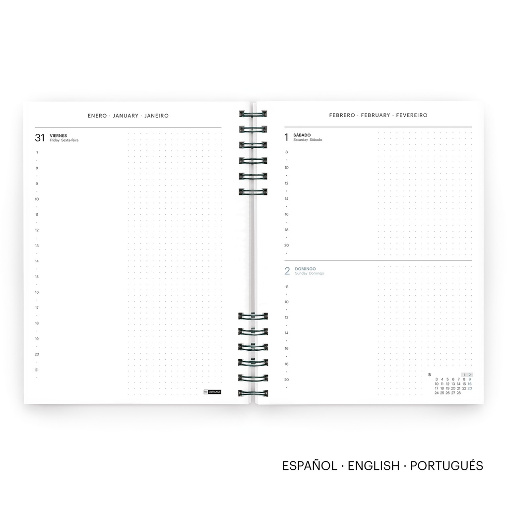 AGENDA MR34789  PLUS W-O D/P GRIS BASICS 25