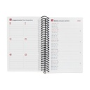 AGENDA MR39438 ESPIRAL CADDY S/V-CAT PP CITY NEGRO 25