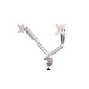 BRAZO FELLOWES 8056501 MONITOR DOBLE PLATINUM SERIE PLATA