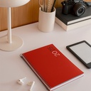 AGENDA MR34454 ESPIRALPLUS D/P-CAT PP CITY ROJO 25