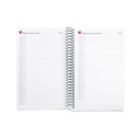 AGENDA MR38818 ESPIRALACTIVA D/P-CAT PP CITY NEGRO25