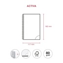 AGENDA MR38818 ESPIRALACTIVA D/P-CAT PP CITY NEGRO25
