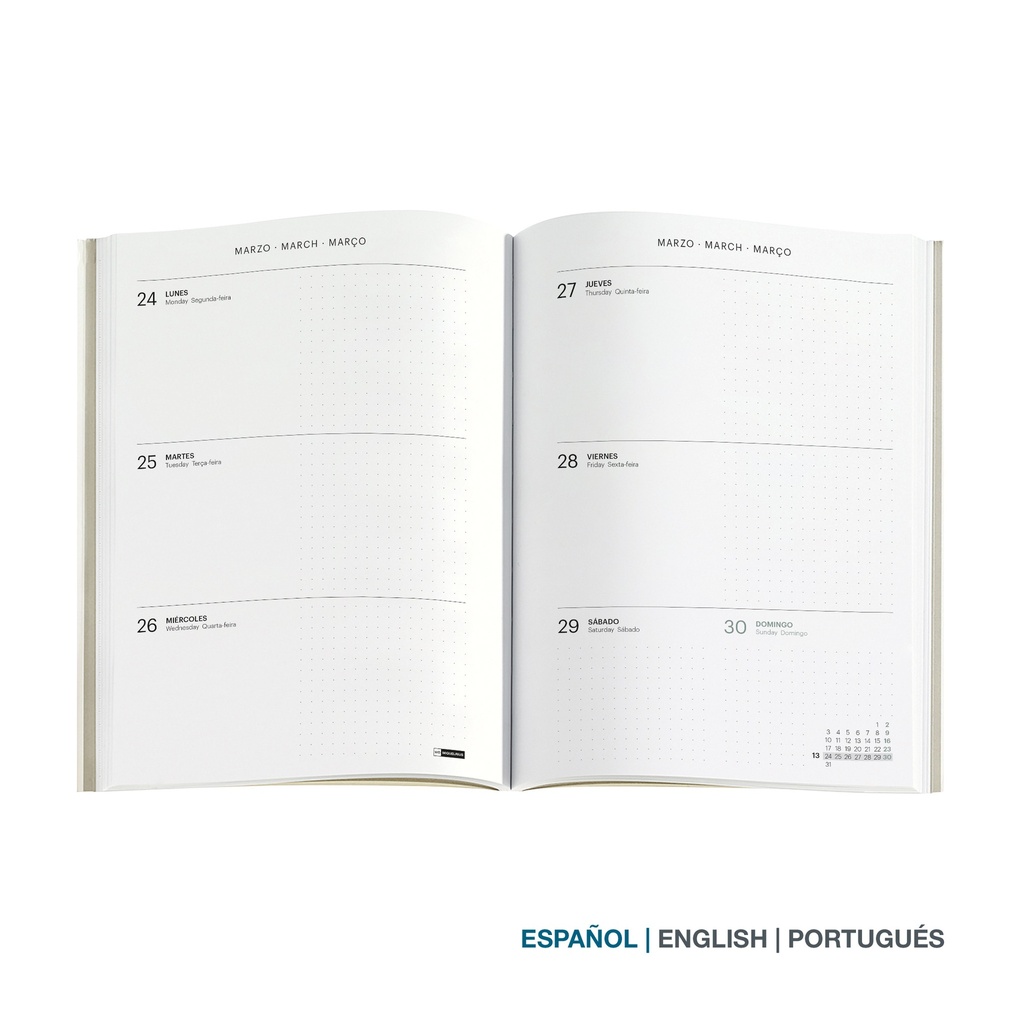 AGENDA MR34281 PLUS S/V KRAFT NUBES BASICS 25