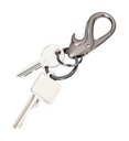 LLAVERO TROIKA KR23-08/GM  ABREBOTELLAS, GUNMETAL 2 ANILLAS PARA  ORGANIZAR LLAVES