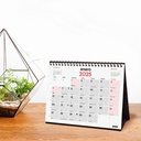 CALENDARIO FINOCAM 780100025 NEUTRO SOBREMESA ESCRIBIR S 2025+