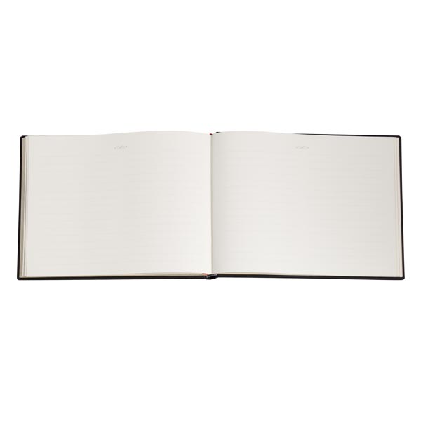 LIBRO DE VISITAS PAPERBLANKS PB6374-2 TRIFOLIO DORADO RAYADO 