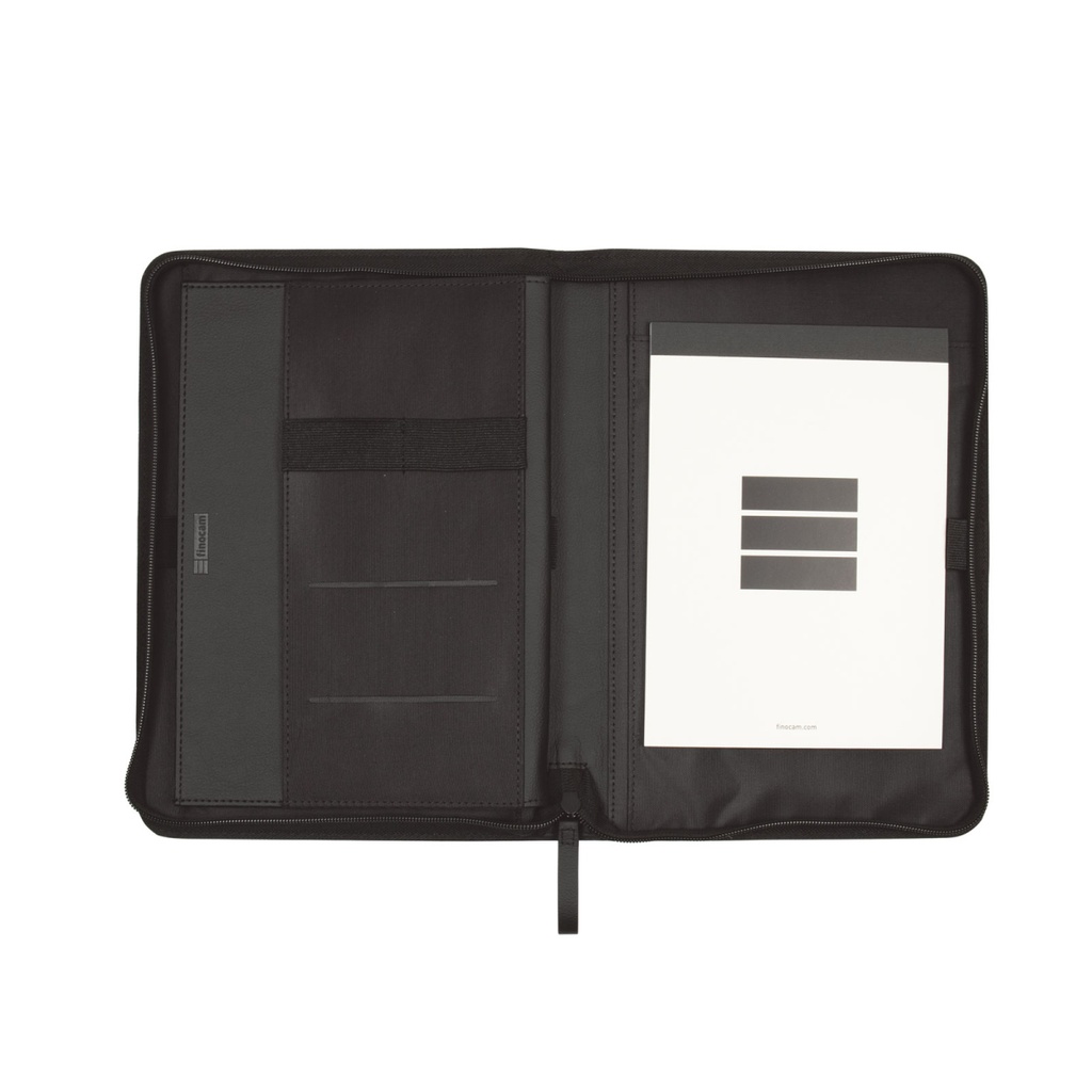 PORTADOCUMETOS FINOCAM 5098301 NORAL A5 NEGRO