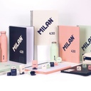 CUADERNO MILAN 57143E80GR ESPIRAL CUADRICULA A4 80 H. VERDE