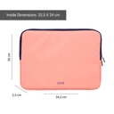 FUNDA MILAN 085152SNCP PER A PC GRANDE SINCE 1918 ROSA
