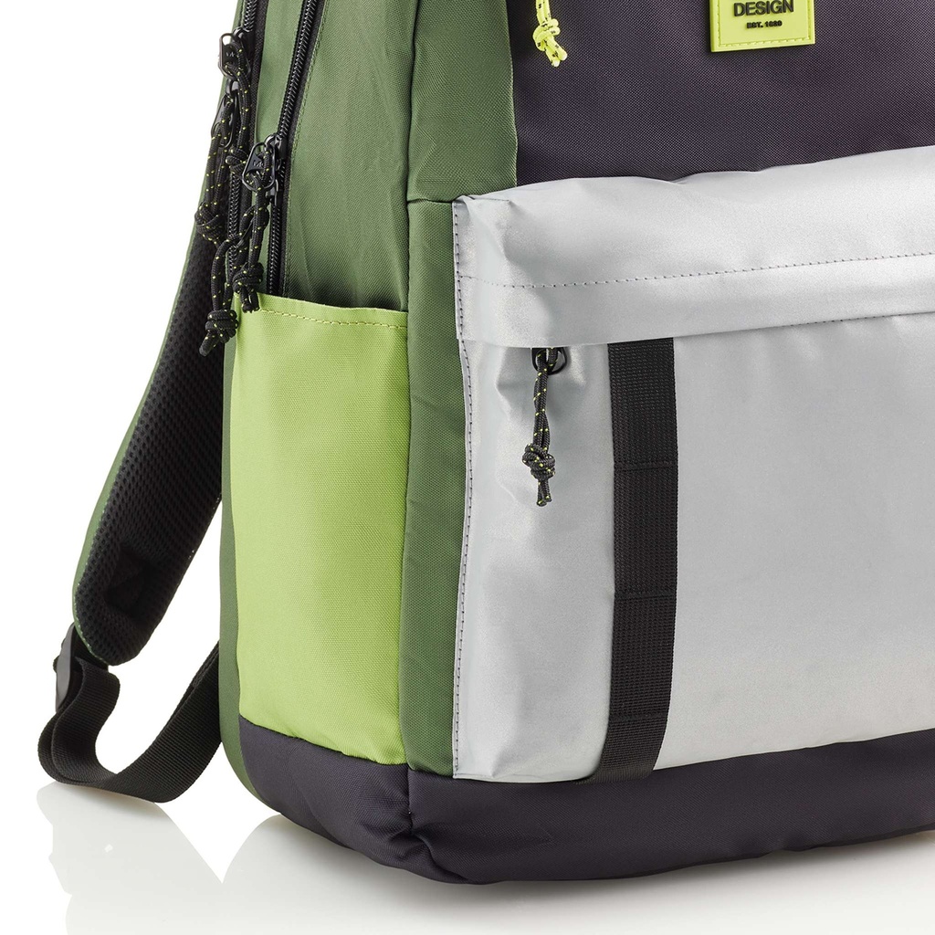 MOCHILA MR19331 TRIPLE AMSTERDAM RECI. RIDER GREEN