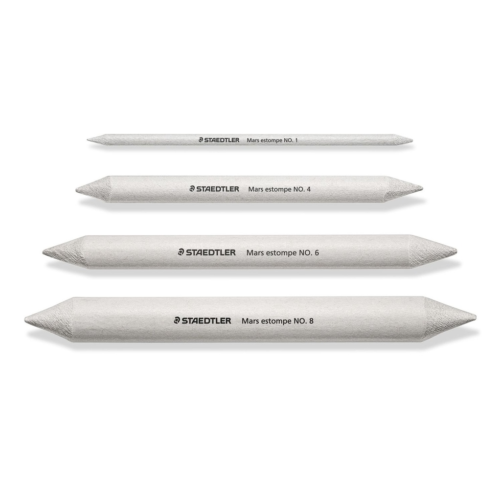 BLÍSTER STAEDTLER 5426-S BK4 CON 4 DIFUMINADORES EN TAMAÑOS  1, 4, 6 y 8.