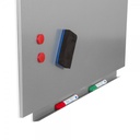 PIZARRA ROCADA 6520PRO-9006 SKINWHITEBOARD PROFESIONAL SILVER 75X115CM