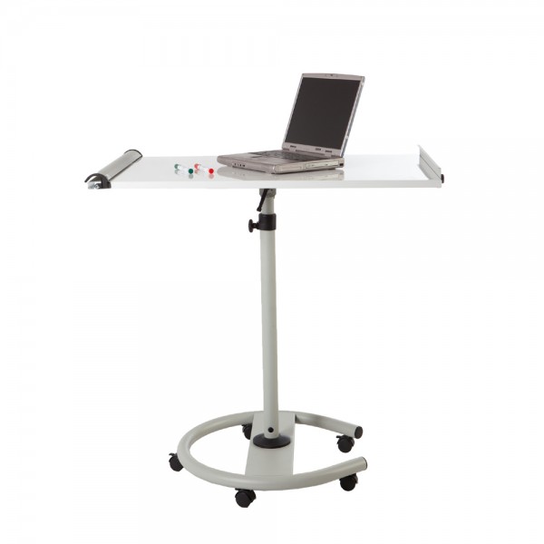 PIZARRA ROCADA 618 MÓVIL TRANSFORMABLE EN METÁLICA LACADA BLANCA