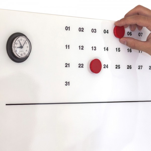 PIZARRA ROCADA 6419CL SKINCLOCKBOARD 55x75x15CM