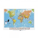 PIZARRA ROCADA 6421MAPWD SKINMAP 100X150CM SUPERFICIE LACADA - MUNDO 
