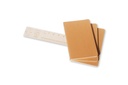 LIBRETAS MOLESKINE 0014104 QP416 CAHIER MARRÓN KRAFT L RAYAS (SET DE 3)