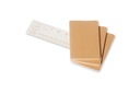 LIBRETAS MOLESKINE 0014006 QP413 CAHIER MARRON KRAFT P LISAS (SET DE 3)
