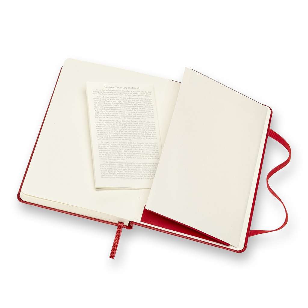 LIBRETA MOLESKINE 0011102 QP012R CLASICA TAPA DURA ROJA P LISA